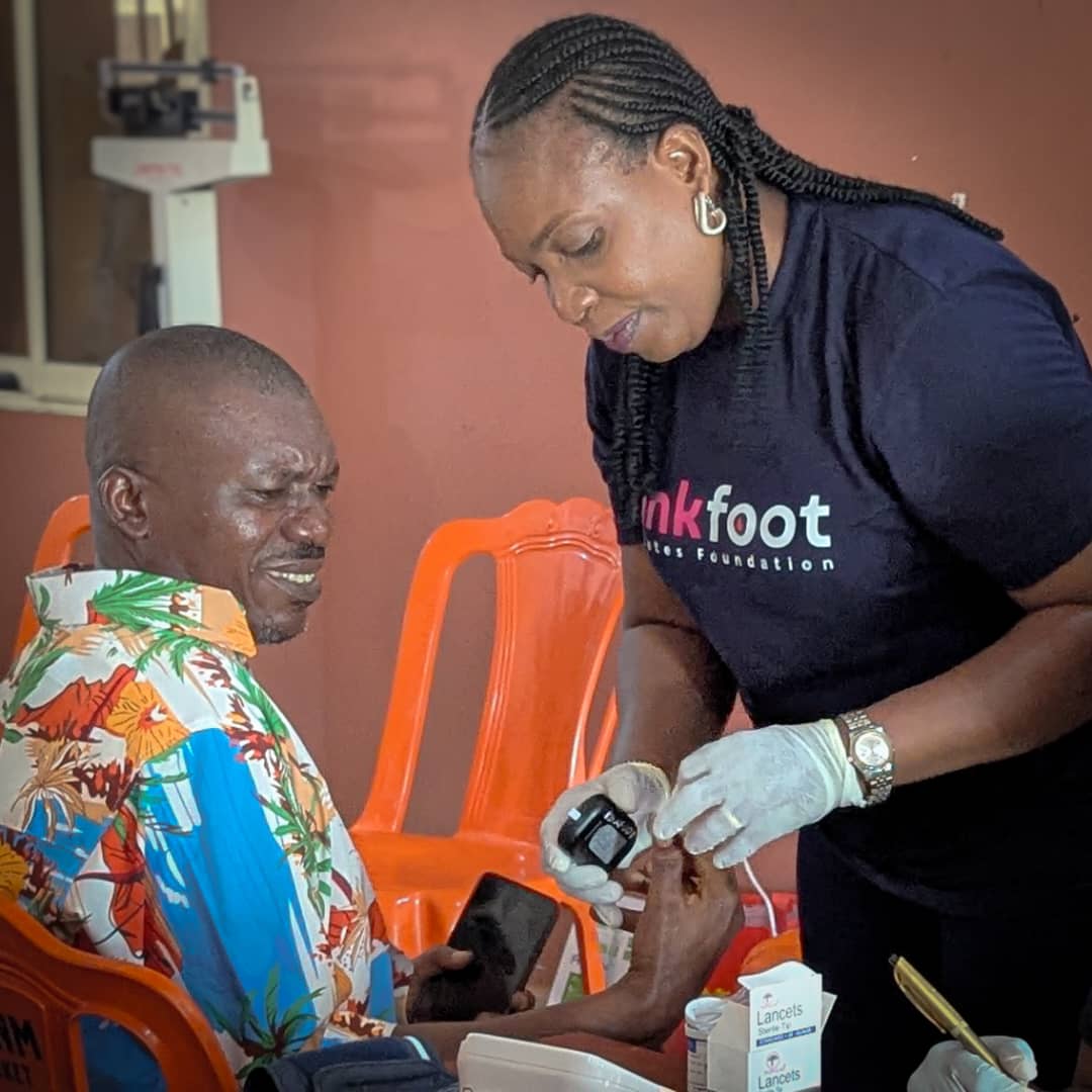Pink Foot Diabetes Outreach - Eket 7