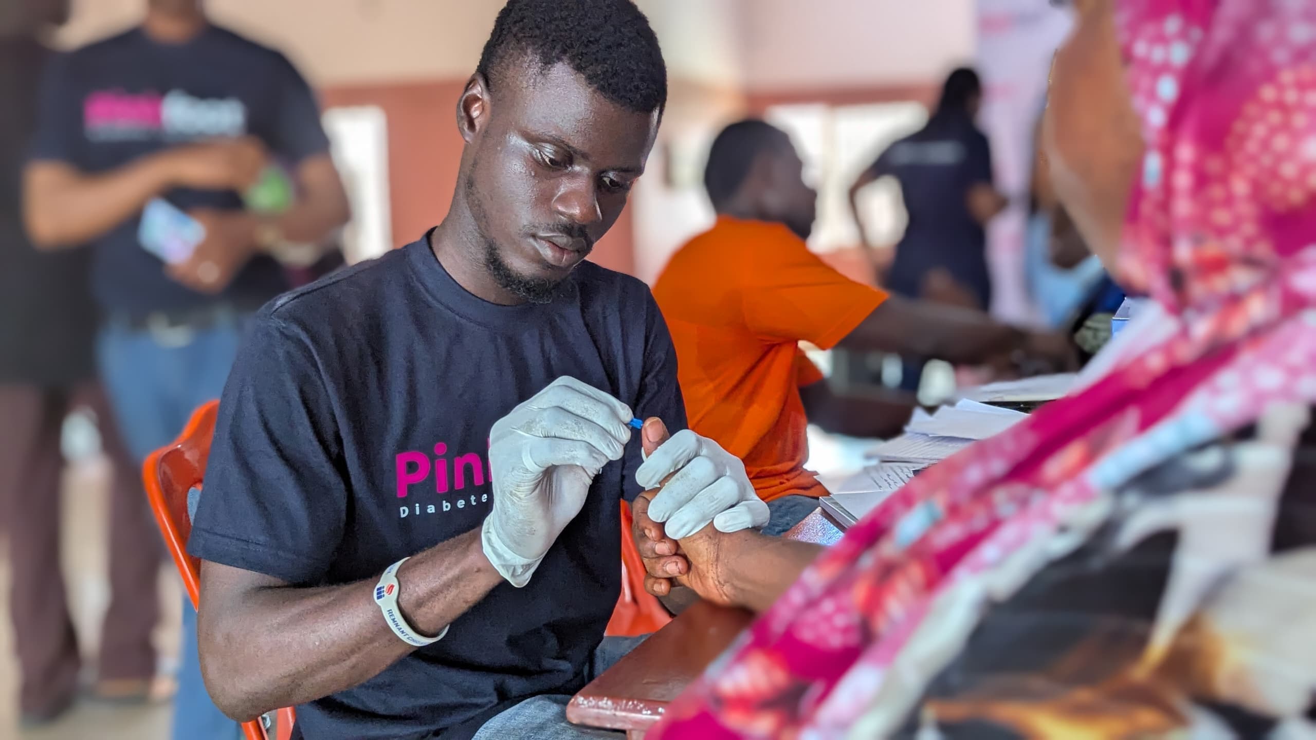 Pink Foot Diabetes Outreach - Eket 10