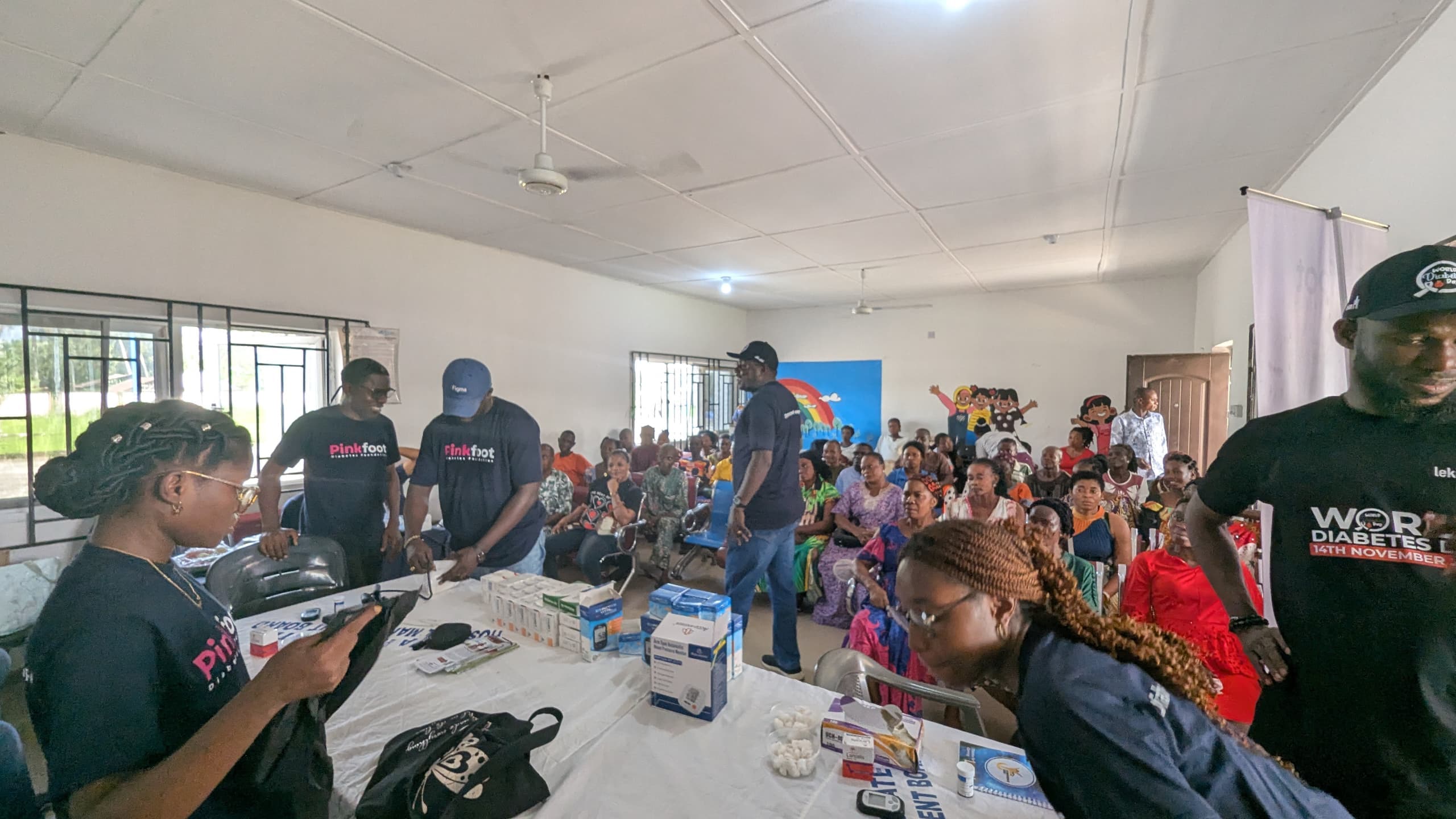 Pink Foot Diabetes Outreach - Etim Ekpo 6